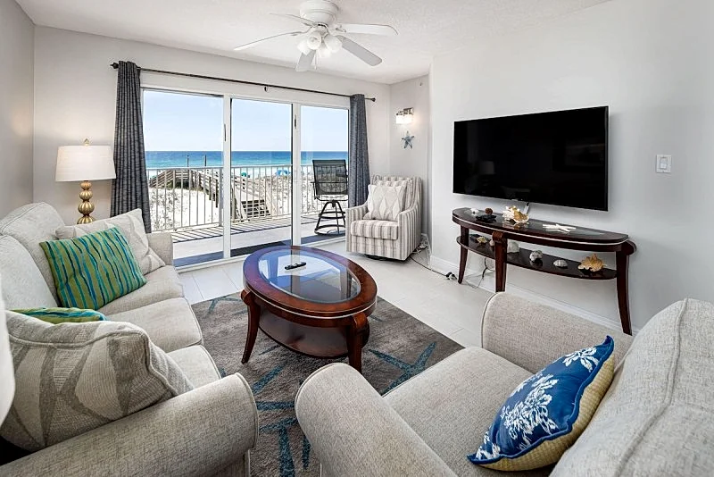Gulf Dunes 215: Cozy 2 bedroom/2 bath with BONUS BUNK ROOM