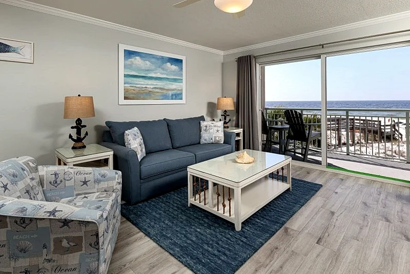 Pelican Isle 202: *Must See* Remarkable beach front unit. WiFi,Pool, Hot tub