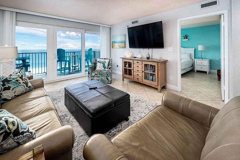 Sea Oats 704; Beautiful views, top floor beach front condo