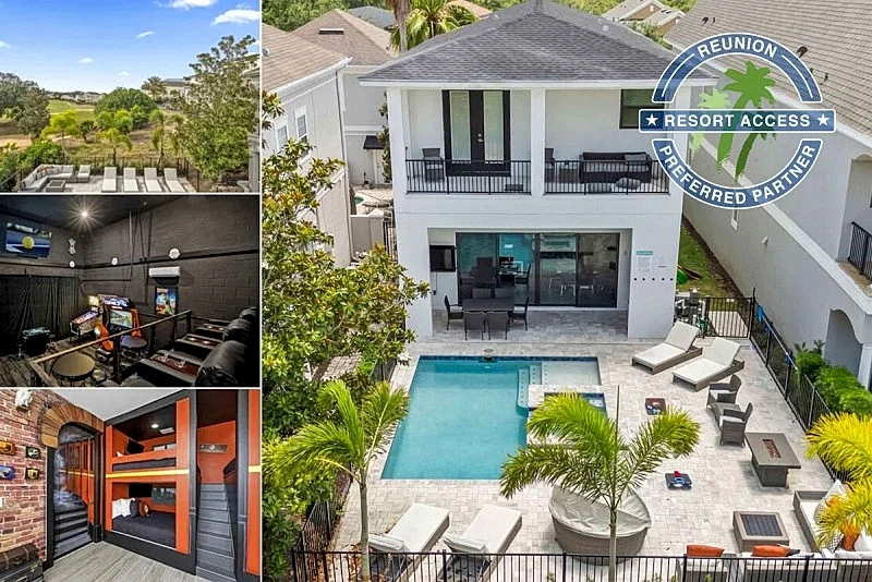 Reunion Excitement Villa | 6 bed, 7 bath | Games Room | Themed Bedrooms | Private Pool