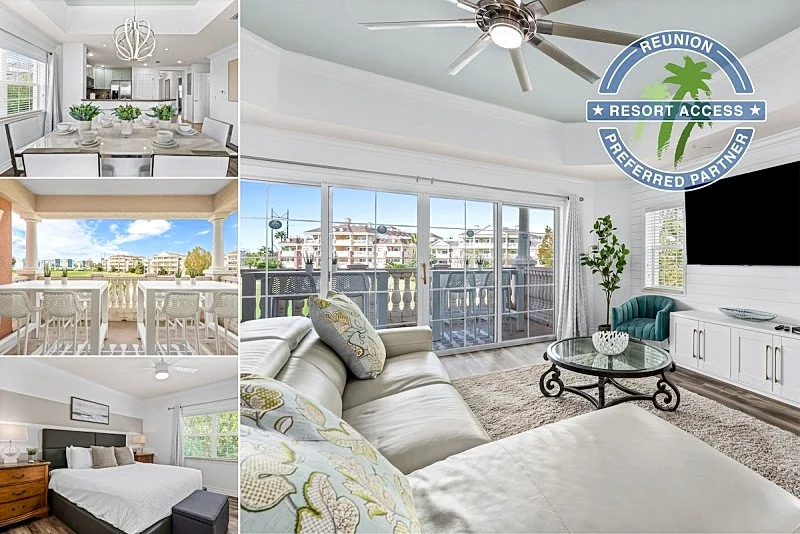 Sunset View | Stunning Golf Views Close to Disney! Luxury Condo Near Disney!