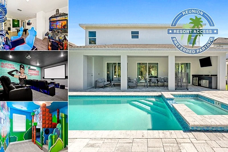 Homestead Dream | 8 bed, 9 bath | Loft Game Area | Custom Kids Bedrooms | Reunion Membership