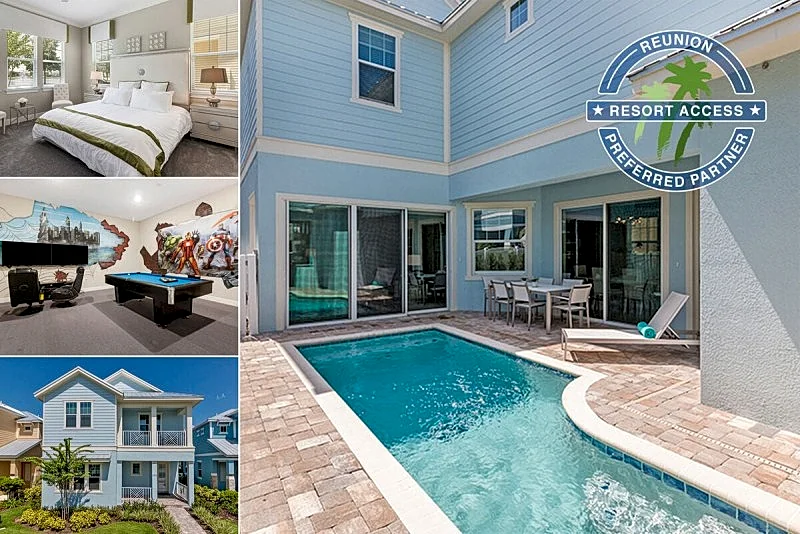 Patriots Getaway | 5 bed, 4.5 bath | Private Pool | Near Attractions | Reunion Membership