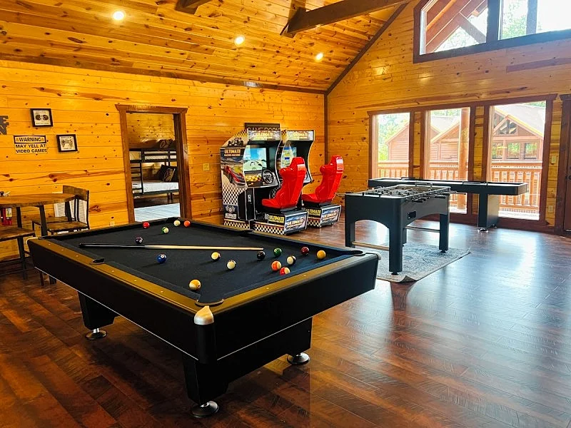 Bear Hands Retreat, Amazing Arcade, Pavilion Pool, Hot Tub