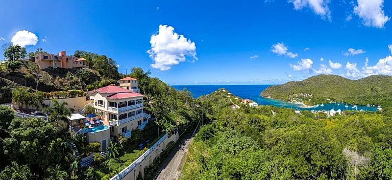 Best views full ocean, fully equipped Villa with pool, gym & small gift reserved in Castries, Saint Lucia — photo 3