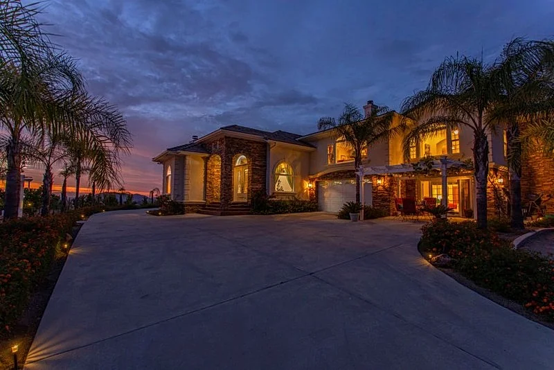 Grand, Private, Hilltop Chateau in Temecula Wine Country - Villa de la Vine