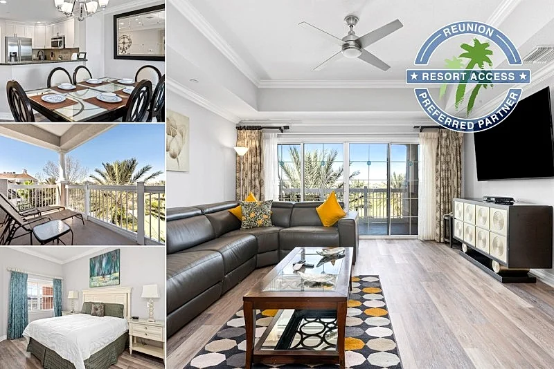 Spacious Luxury Condo With Amazing Golf Views! Near Disney