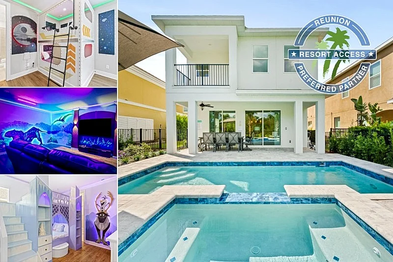 Fairway Escape | Theater Room | Amazing Themed Bedrooms | Reunion Membership