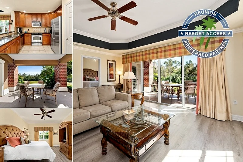 Villas South Dream | 3 bed, 3 bath | Golf Course View | Reunion Membership