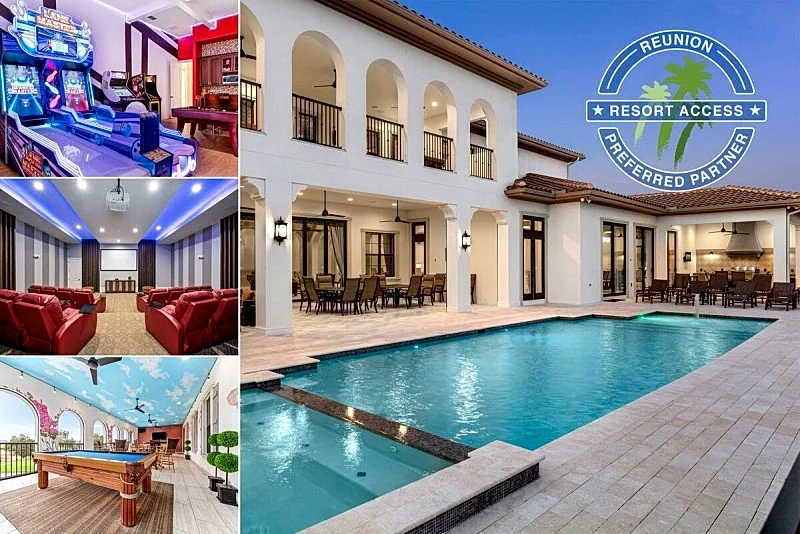 Reunion Retreat | 14,500 sq ft 14 Suites, Movie Theater, Game Room & More
