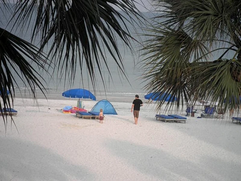 Relax, Unwind at Our Indian Shores Beachfront Sand Castle II 2306 Condo