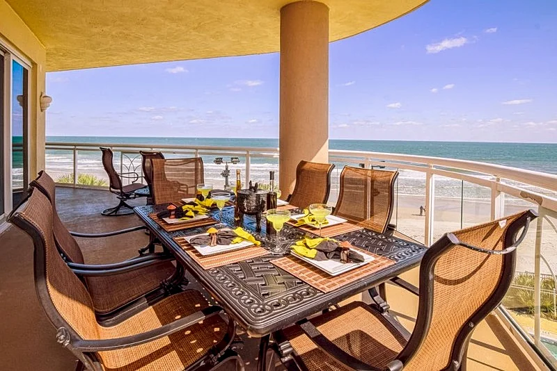 Ocean Vistas 309 3 Bdrm 3 bath Ocean Front Perfection Locally Managed!