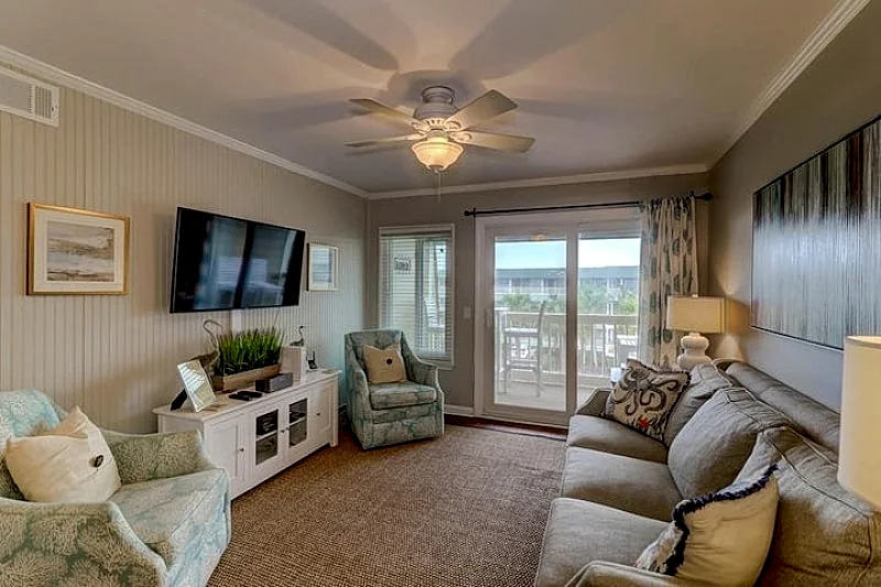 Charleston Charm with Updated Coastal Decor, Pool Access and across the street to beach!