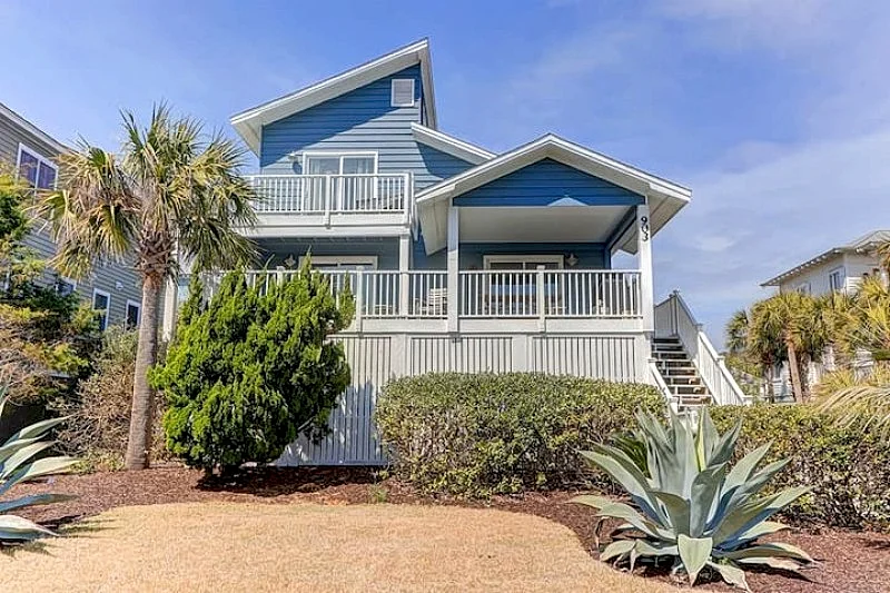 Classic Family Beach House with Private Pool & Hot Tub! Right across the from beach!