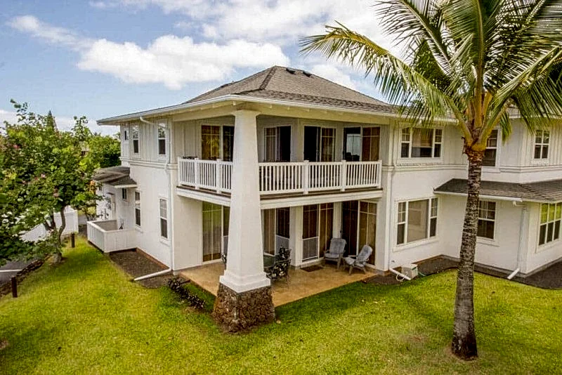 Beautiful Princeville 3 Bedroom Townhouse w/Shared Pool! AC!