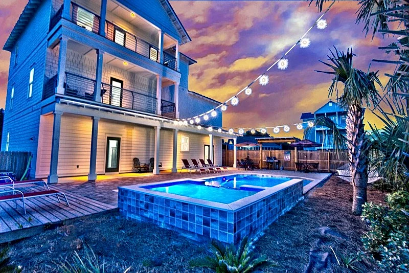 Coastal Charmer | Beach Views | Pool & Hot Tub | Game Room | Golf Cart | Weddings