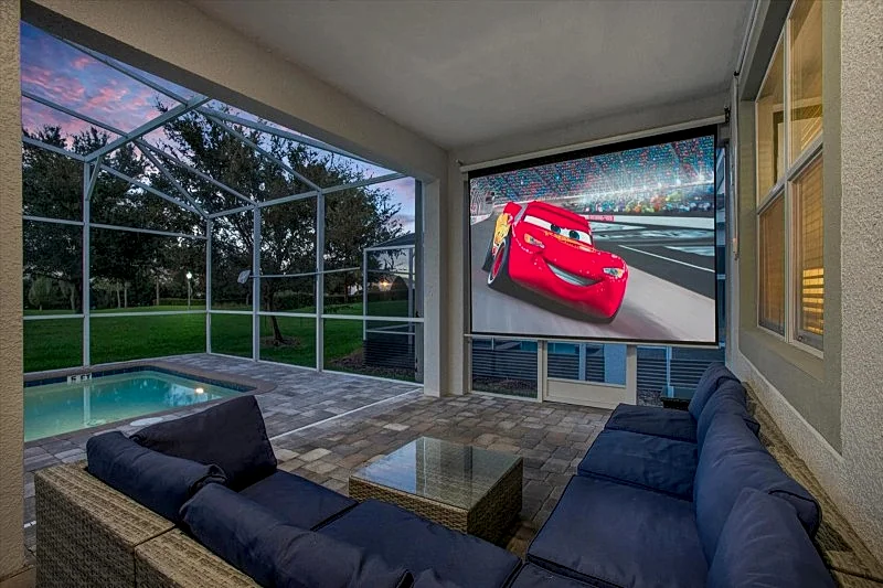 Magical Movies Under The Stars | ChampionsGate Resort Vacation Pool Home