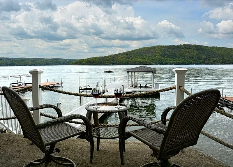 Romantic Cabin On-the-Water Breathtaking View Beach Fire Pit! 1 Wk Avail Jul'26 in Hammondsport, New York, United States — photo 2