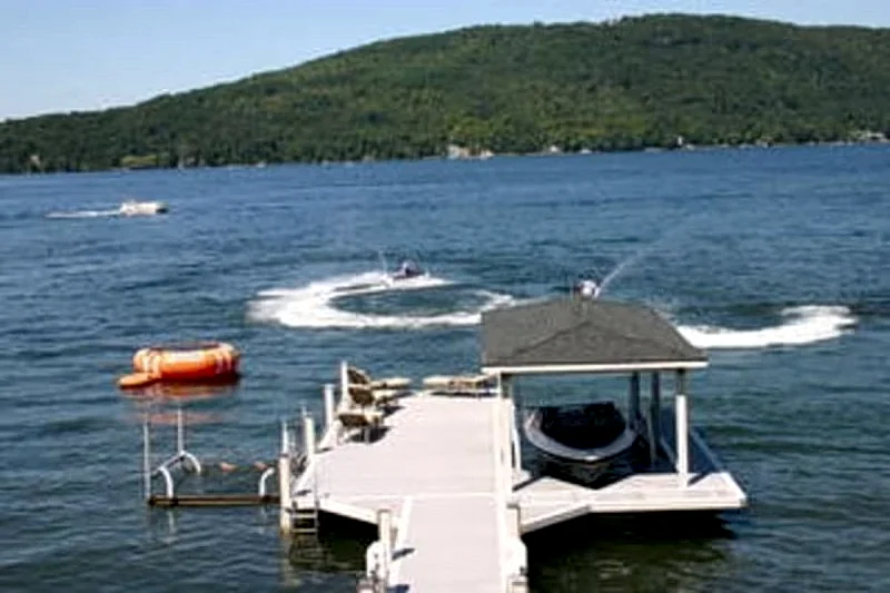 Romantic Cabin On-the-Water Breathtaking View Beach Fire Pit! 1 Wk Avail Jul'26 in Hammondsport, New York, United States — photo 5