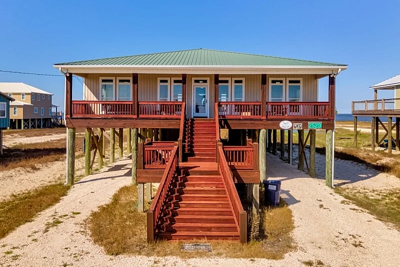 Ahh House - Bayfront House, Short Walk to Gulf Beach