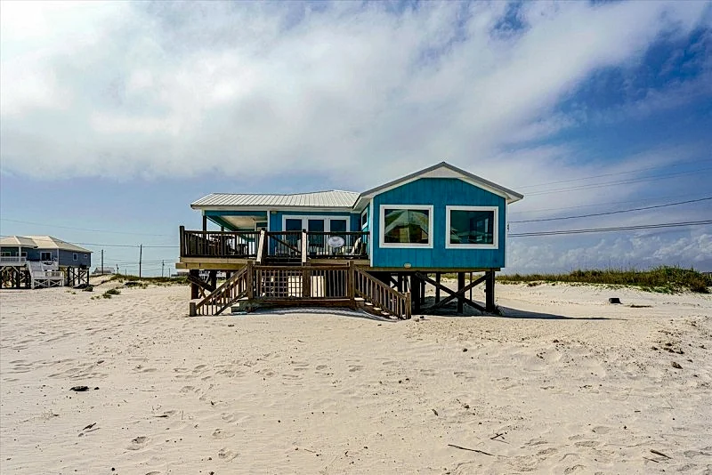 Gulf of Mexico Beach Cottage - Direct Gulf views from nearly every room!