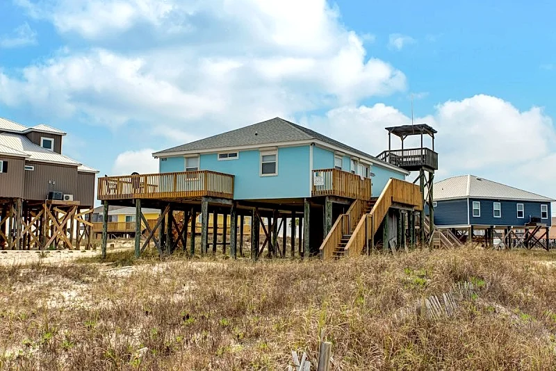 Sandbar - Gulf View Beach House with Crows Nest, Right on the Beach