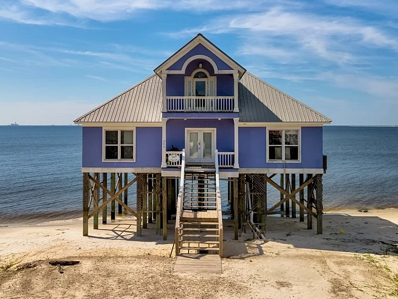 Beachfront over the waves! Exclusive Audubon neighborhood! – SeaSide