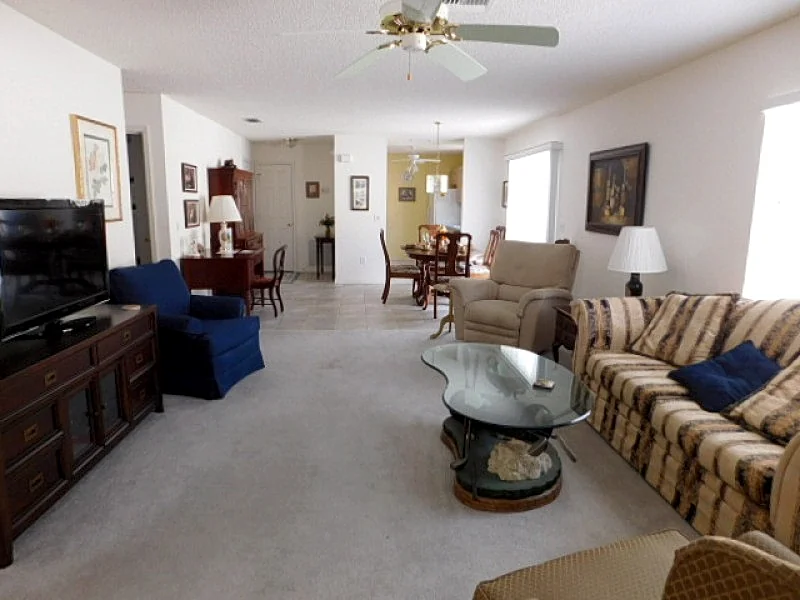 Garcia Ct | Terrific 2/2 Courtyard Villa with Private Backyard and Golf Cart!