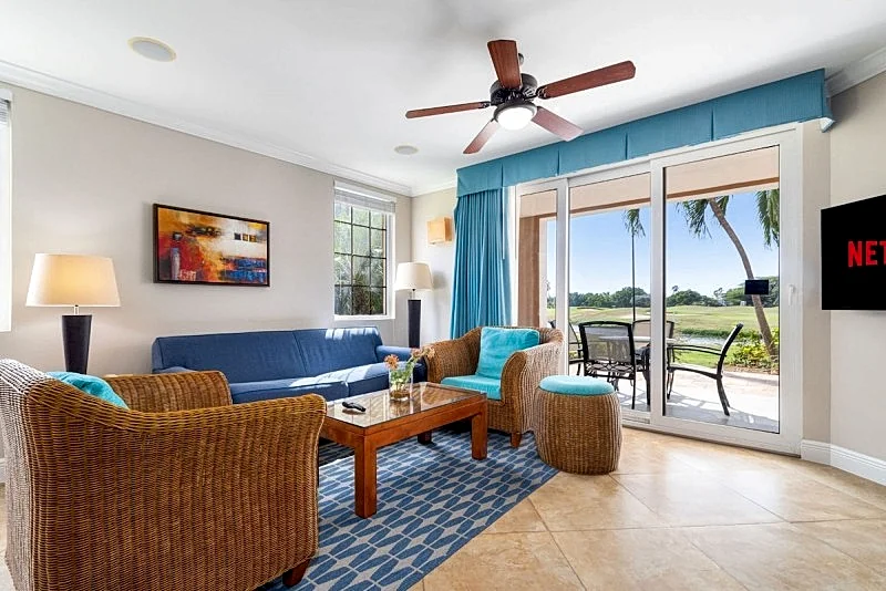 Golf Course View - Garden 1BR condo - DR01