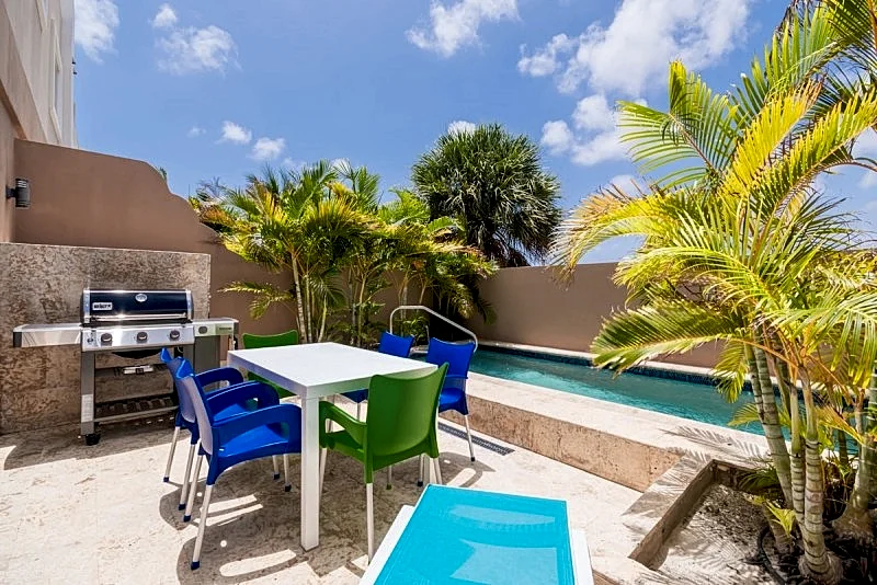 Eagle Beach-Private pool-Paradise Bliss townhome14