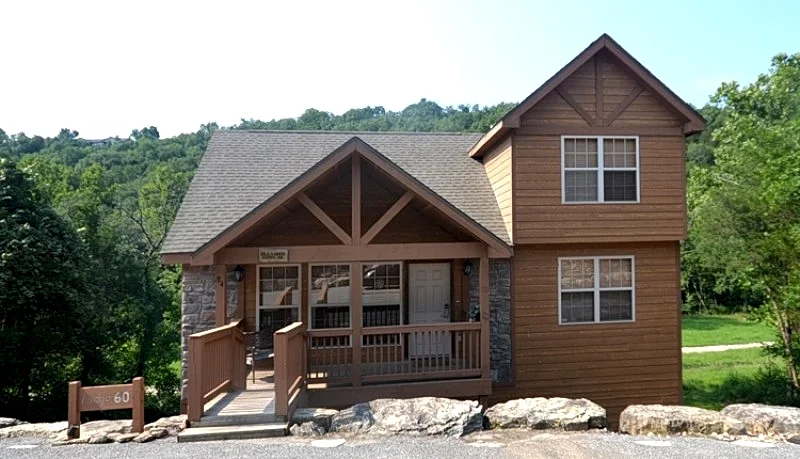 2 Br Roark Creek Cabin End Unit