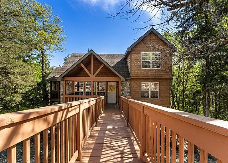 A tranquil escape to a 4 bedroom, 3 bath lodge located at Stonebridge Resort!