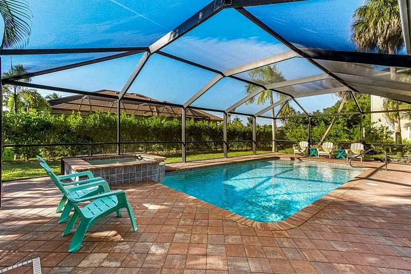 Marco Island 3BR + Guest Suite Home with Screened Lanai at 1758 Dogwood Dr