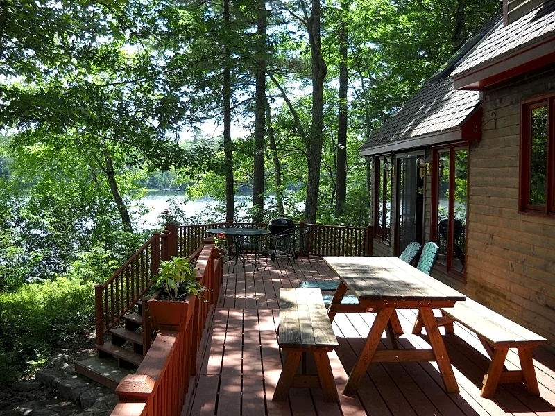 Peace awaits you on Wakondah Pond