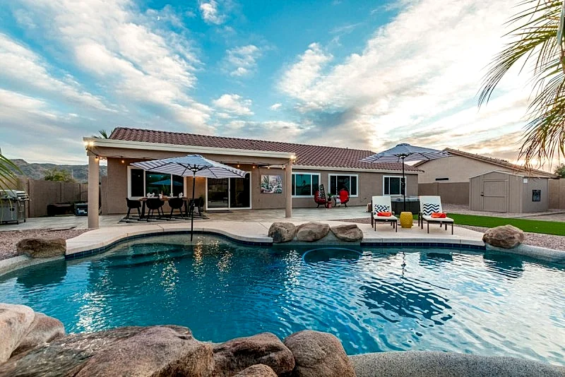 Phx Pool Home! Game Room and Kids Playset!