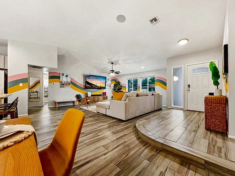Heated Pool + Putting Green + 2 Car Garage