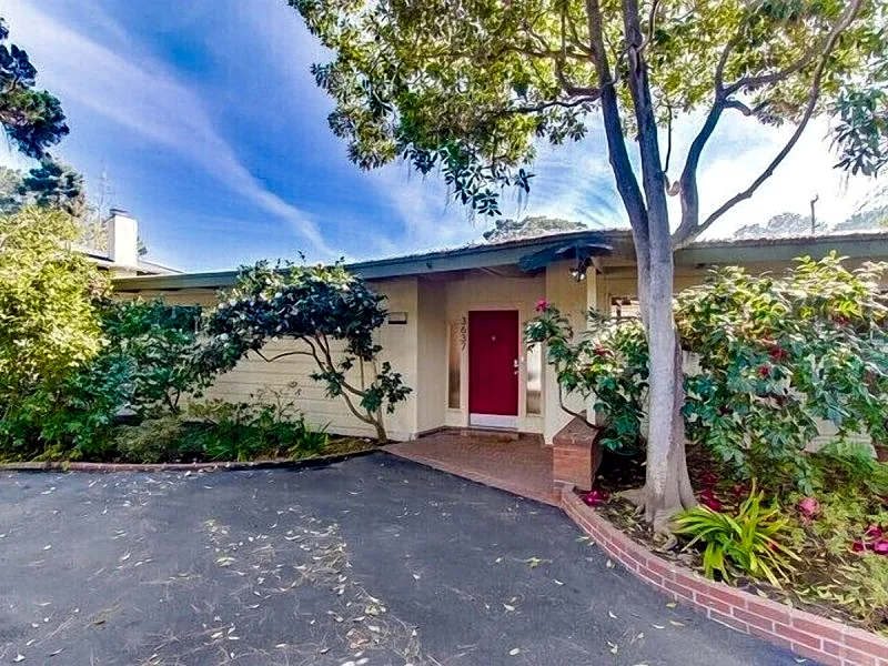 Point Loma Woods with pool in beautiful mid century home.