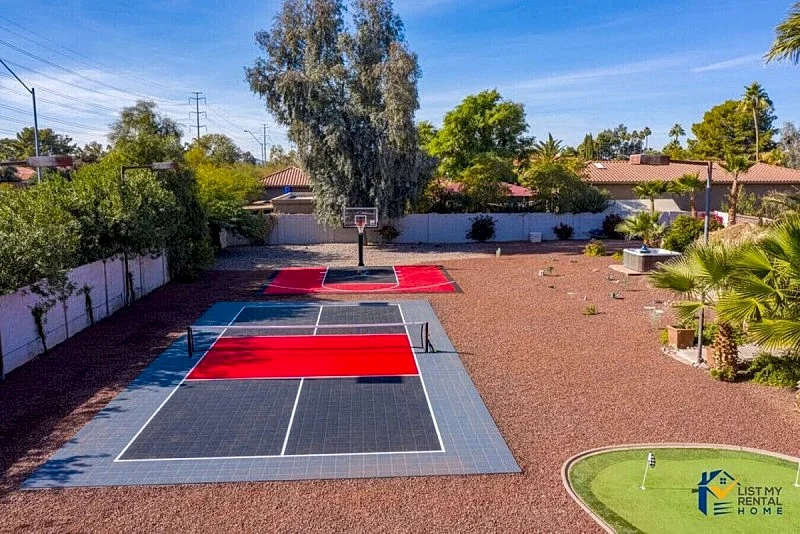 Villa with It ALL! SportsCourt+Putting Green+Heated Pool+Spa+Chef+Tiki Hut