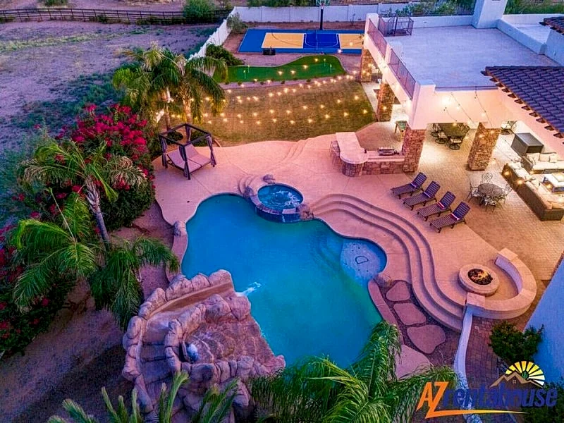 DreamResort+Pickleballcourt+Waterslide+Golf+Spa