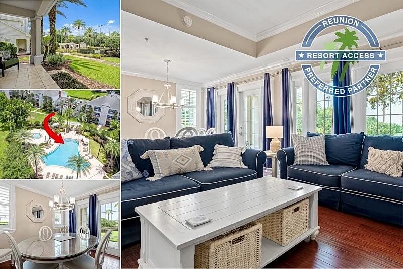 Poolside Harmony | Immediately Adjacent to the Pool | Golf Course Views | Reunion Resort Membership