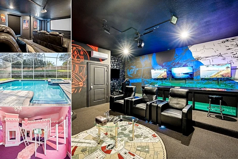 Casa Luna | Games Room | Theater Room | Themed Bedrooms | Close to Disney