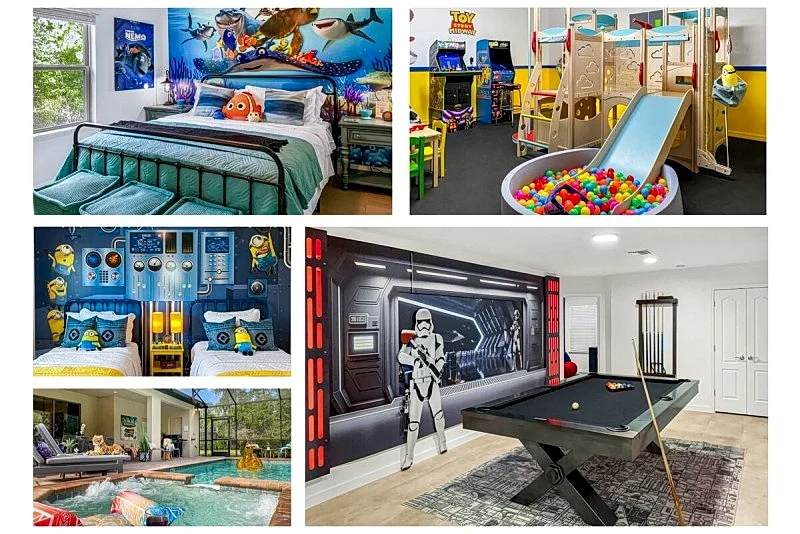 Orlando Dreams | Games Rooms | Themed Bedrooms