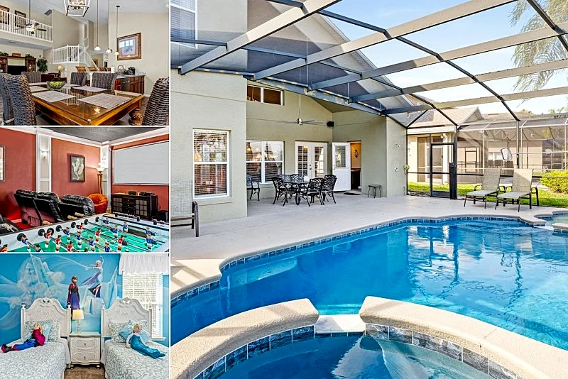 Acadia's Cajun Hideaway | Games/Theater Room | Kids Bedrooms