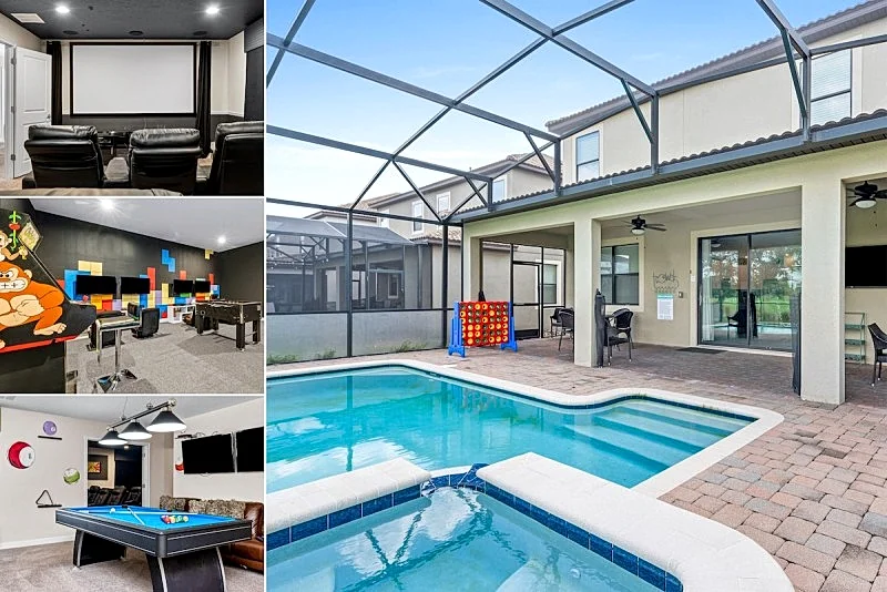 Oasis Retreat | Games Room | Theater | Kids Bedrooms