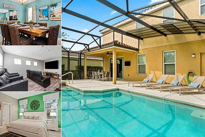 Hart Manor | Theater Room | Private Pool