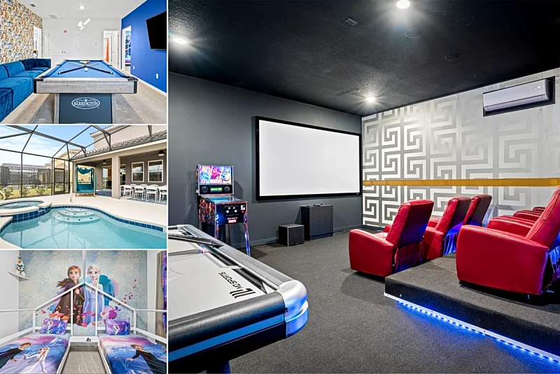 Solterra Delux | Games/Theater Room | Kids bedrooms
