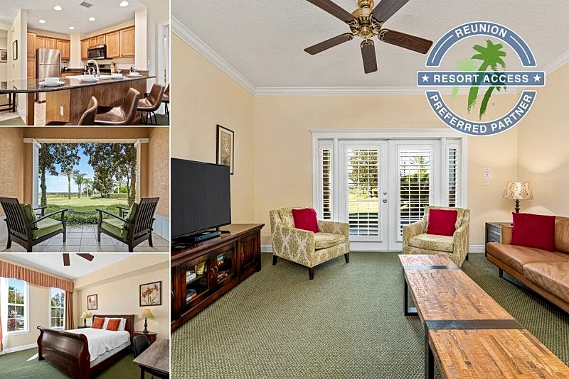 Condo for 6 with Reunion Resort Amenities including Swimming Pool & Near Disney World