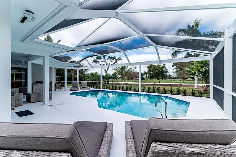 Luxury Golf-View Oasis with Heated Pool at 260 Shadowridge Ct Quiet Marco Island