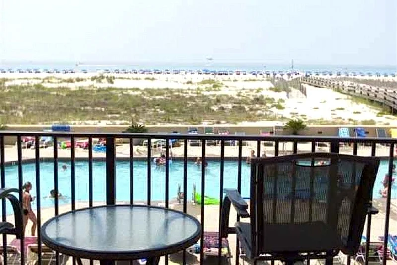 Lobby level, over-sized balcony overlooking pool, Gulf & beach!