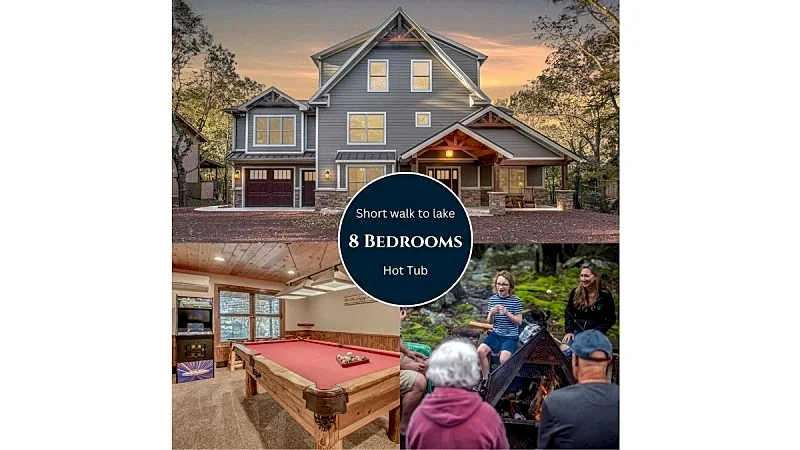 "Summit" Ultimate Luxury Vacation Home. ELEVATOR, Firepit, Private Hot Tub, Pool Table, Gas Grill